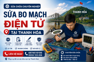 Sửa bo mạch điện tử tại Thanh Hóa