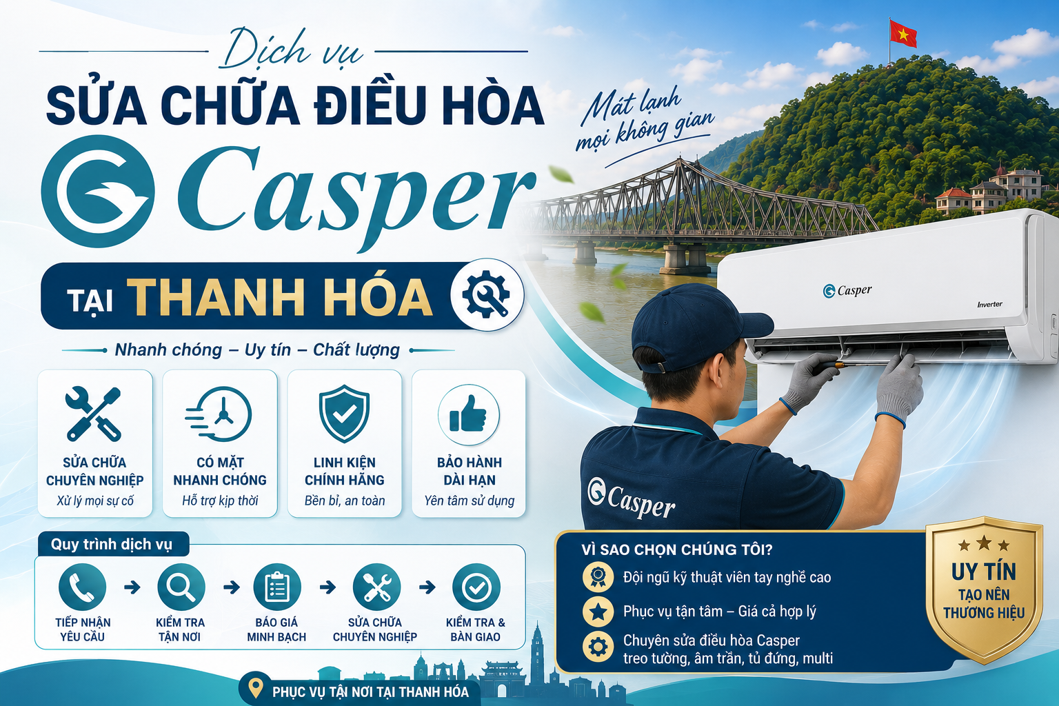 Sửa Điều Hòa Casper Tại Thanh Hóa