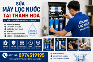 sửa máy lọc nước thanh hoá