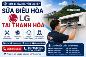 Sửa điều hòa LG tại Thanh Hóa
