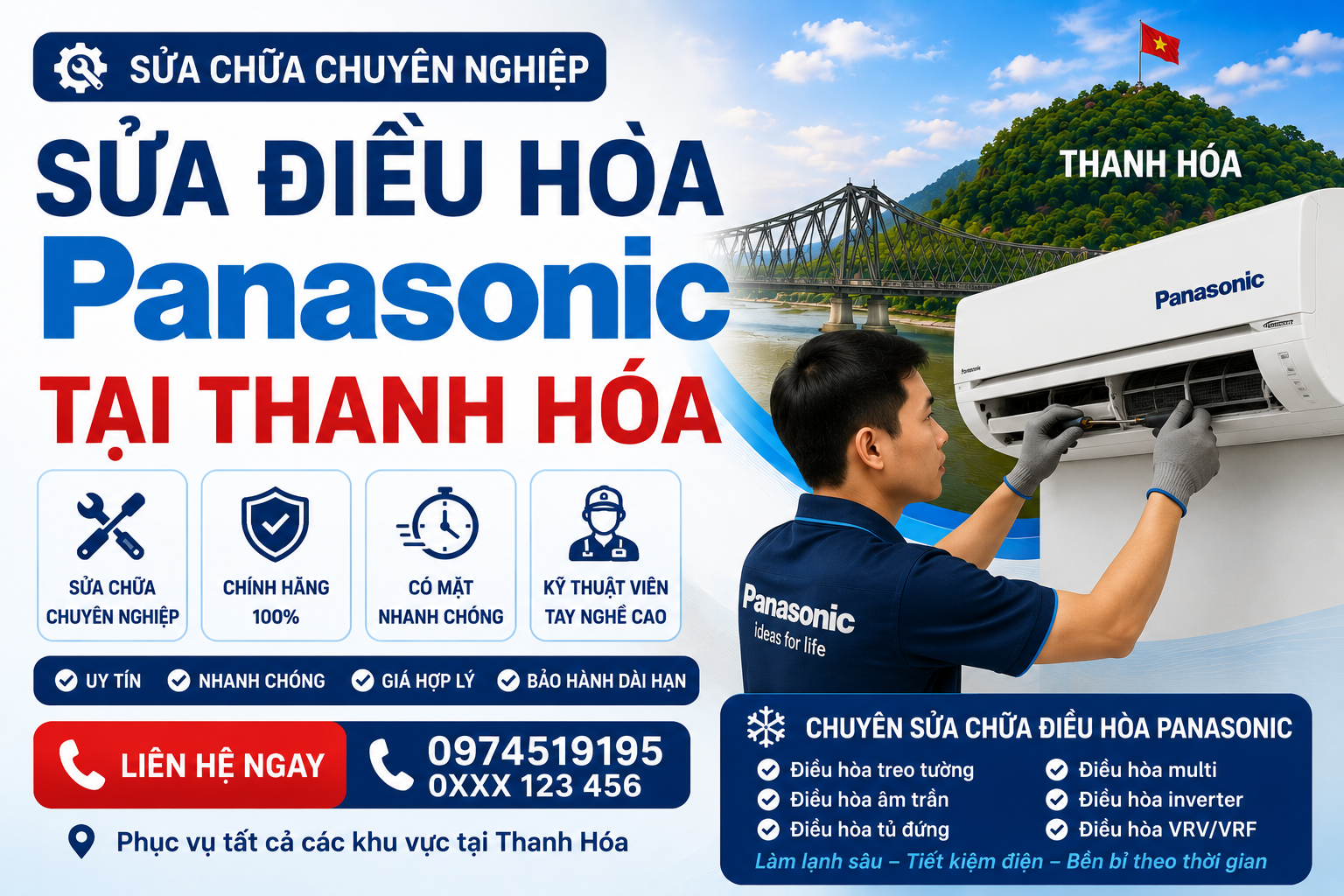 Sửa điều hòa LG tại Thanh Hóa