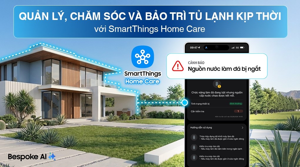 Tủ Lạnh Samsung Inverter 655 Lít Side By Side RS70F65Q3FSV Chính Hãng Tại Thanh Hóa | Giao Hàng Miễn Phí - Ảnh 9