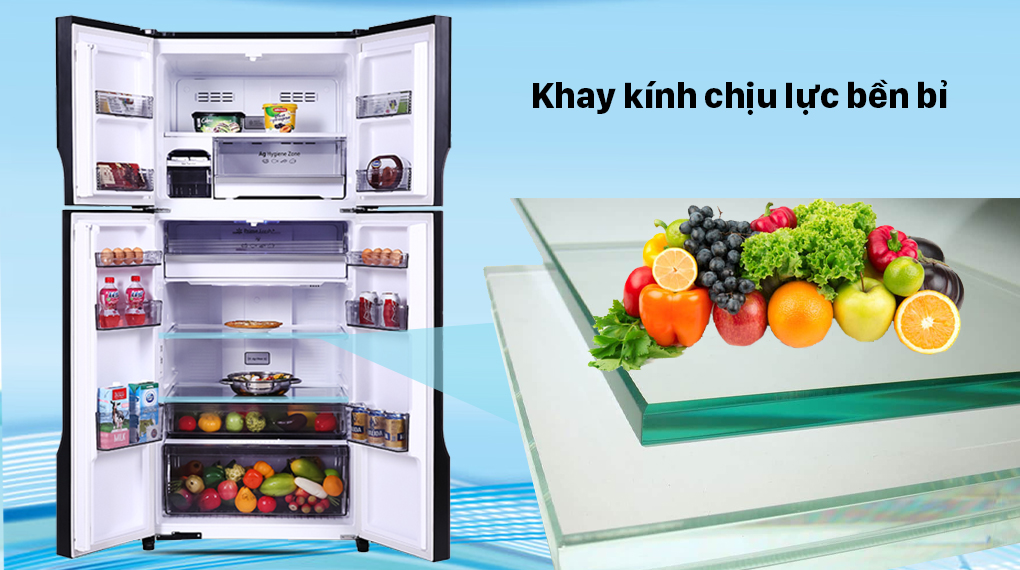 Tổng Kho Điện Máy Thanh Hóa - Tủ Lạnh Panasonic 4 Cửa 550 Lít NR-DZ601VGKV - Ảnh 13