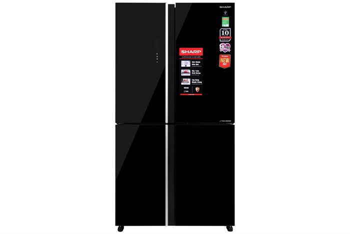 Điện Máy Thanh Hóa - Tủ Lạnh Sharp Inverter 525 Lít Multi Door SJ-FXP600VG-BK