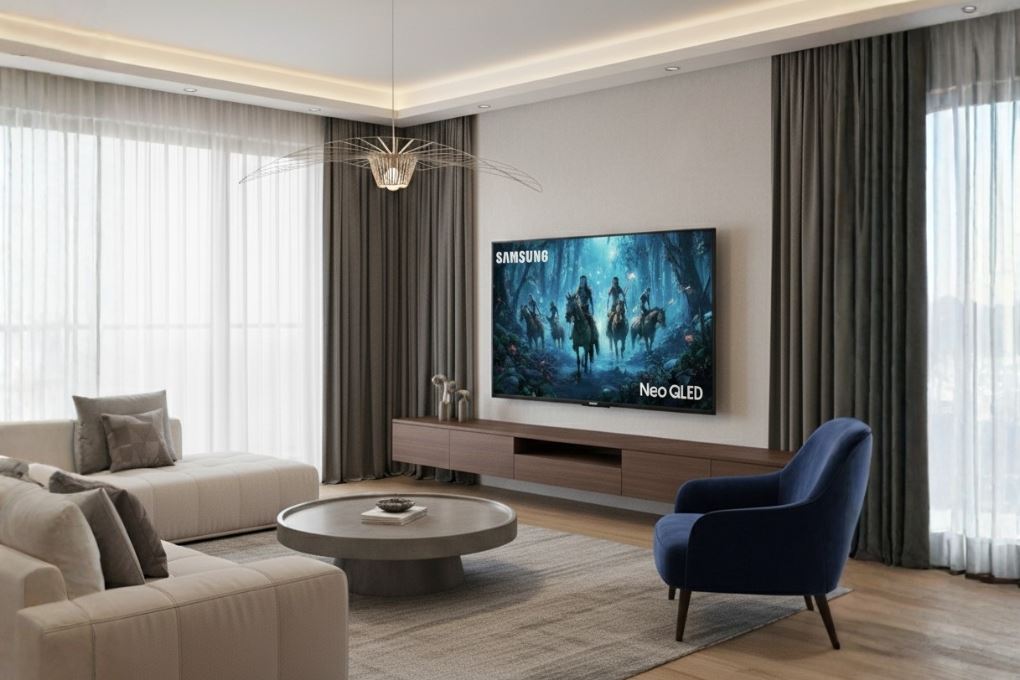 Smart Tivi Neo QLED Samsung AI 4K QN80F Series Đủ Kích Thước, Chính Hãng Tại Thanh Hóa - Ảnh 4