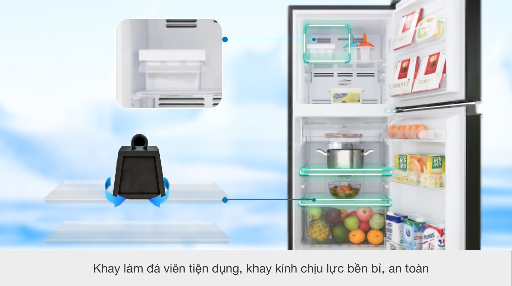 Mua Tủ Lạnh Toshiba Tại Thanh Hóa - Inverter 180 Lít GR-B22VU(UKG) - Ảnh 11