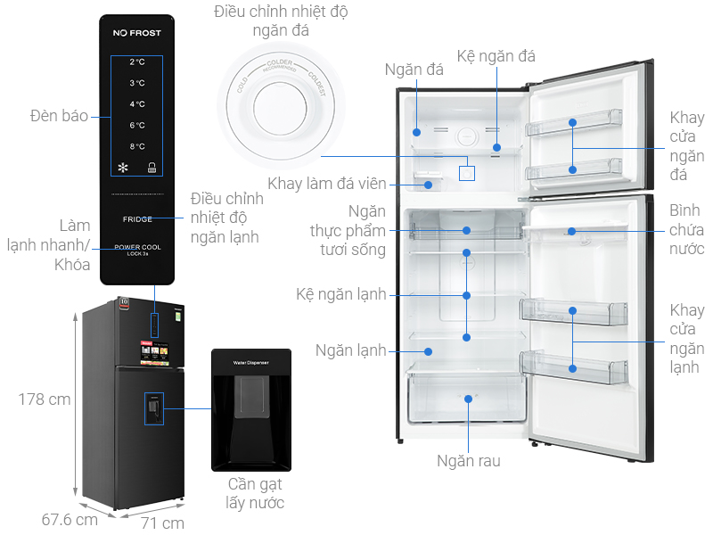 tủ lạnh sharp 2 cánh thanh hóa