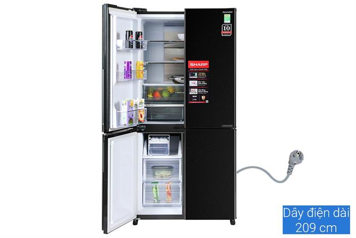 Sharp Thanh Hóa - Tủ Lạnh Multi Door 572 Lít SJ-FX650V-MK Bảo Hành Chính Hãng - Ảnh 5