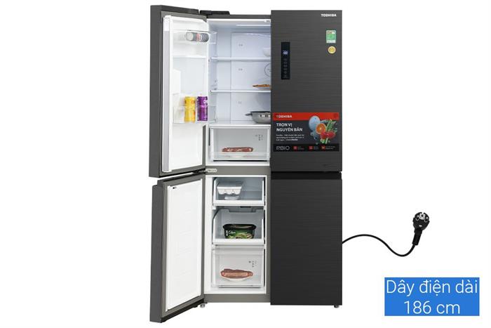 Điện Máy Chính Hãng Thanh Hóa - Tủ Lạnh Toshiba Inverter 471 Lít GR-RF606WI-PMV(60)-AG - Ảnh 4