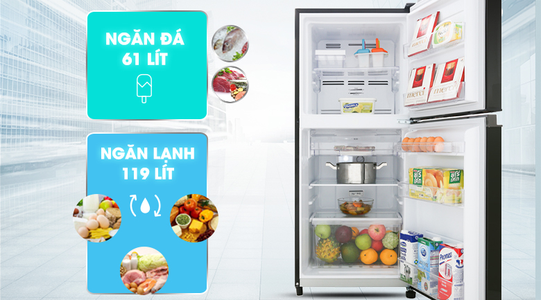 Mua Tủ Lạnh Toshiba Tại Thanh Hóa - Inverter 180 Lít GR-B22VU(UKG) - Ảnh 9