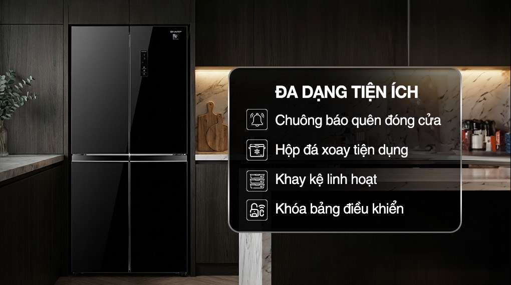 tủ lạnh sharp 4 cánh thanh hóa
