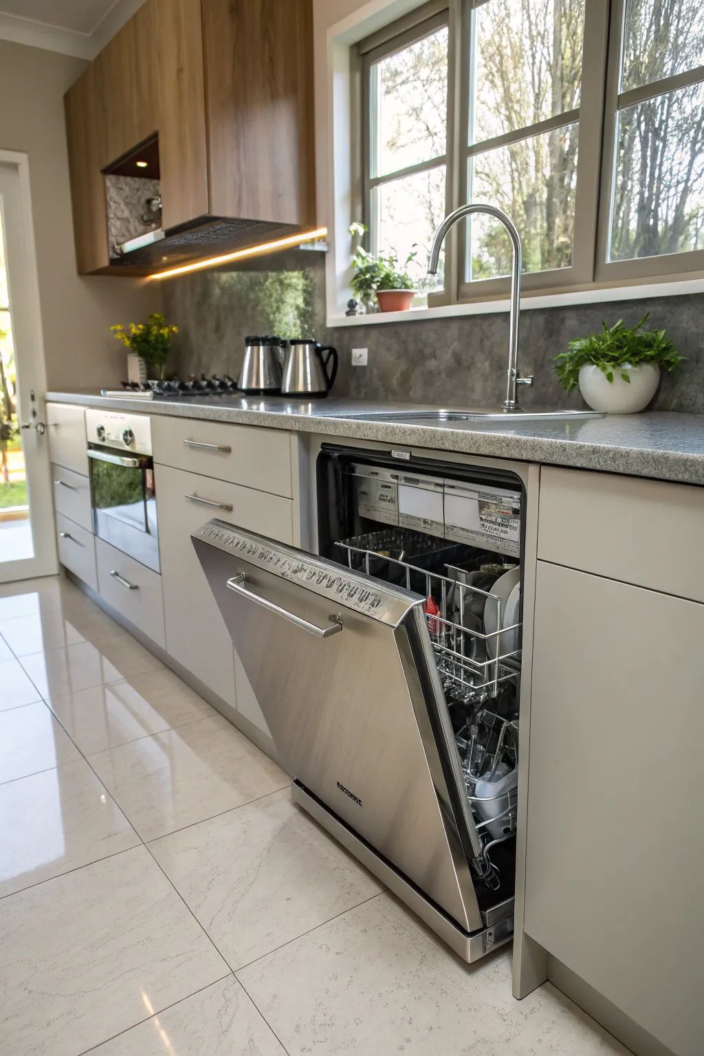 Lắp đặt máy rửa bát âm tủ Thanh Hóa đồng bộ cho không gian bếp hiện đại