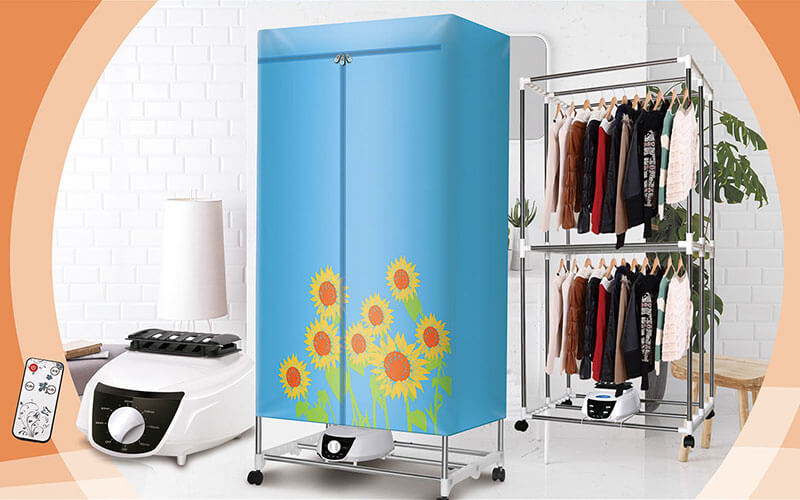 Không gian sắp xếp quần áo và khu vực giặt phơi trong gia đình